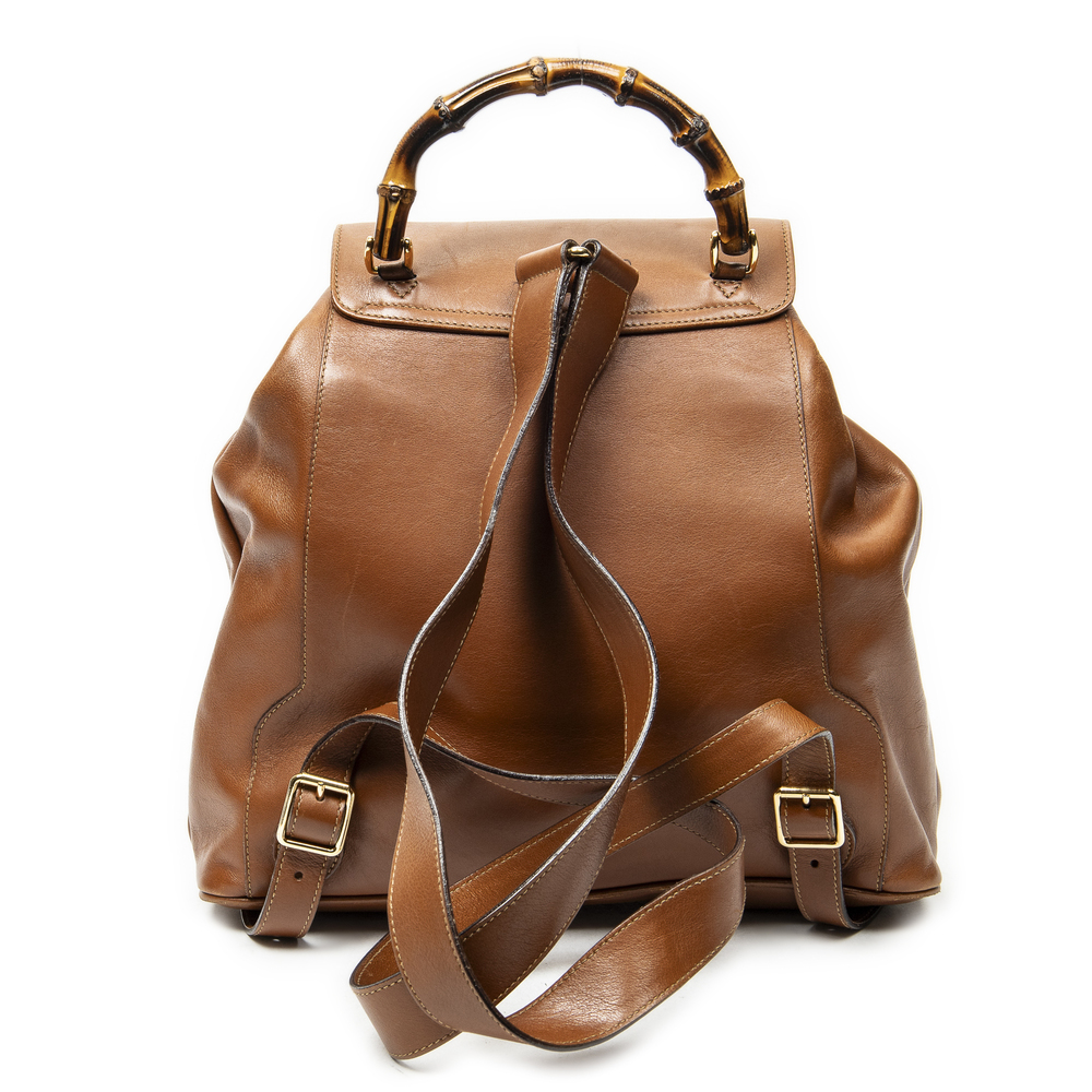 Gucci Large Bamboo Backpack - Picture 5 of 10